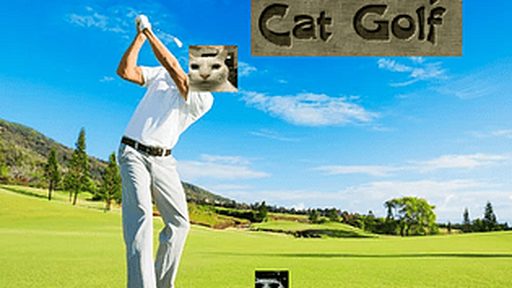 Uncanny Cat Golf
